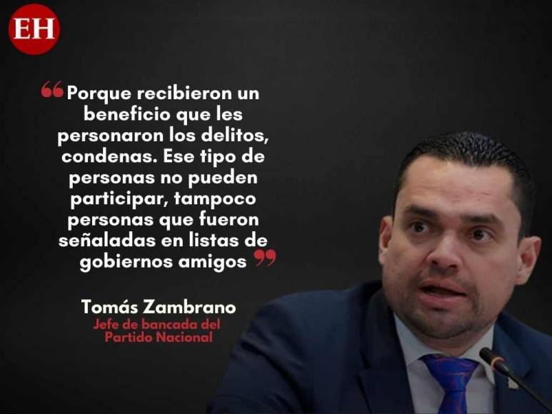 “Libre quiere una Corte que obedezca a sus intereses”: Tomás Zambrano sobre ley para elección de Junta Nominadora