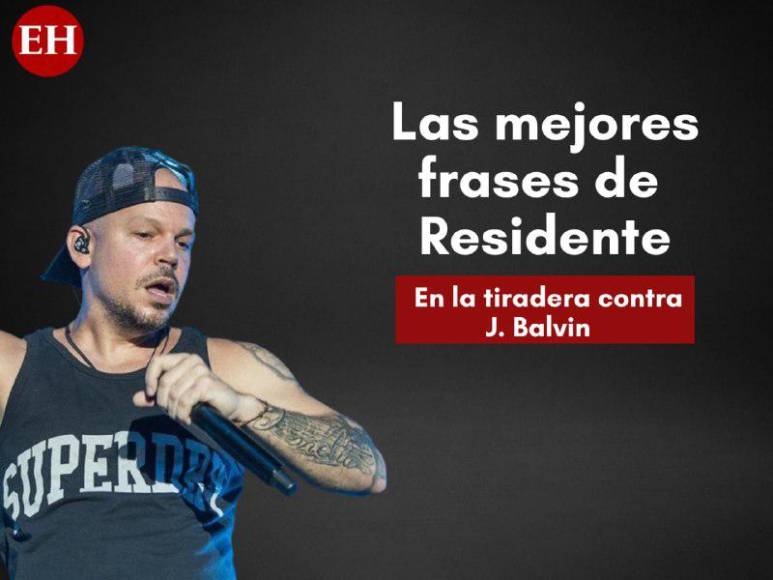 Las mejores frases de la tiradera de Residente a J Balvin