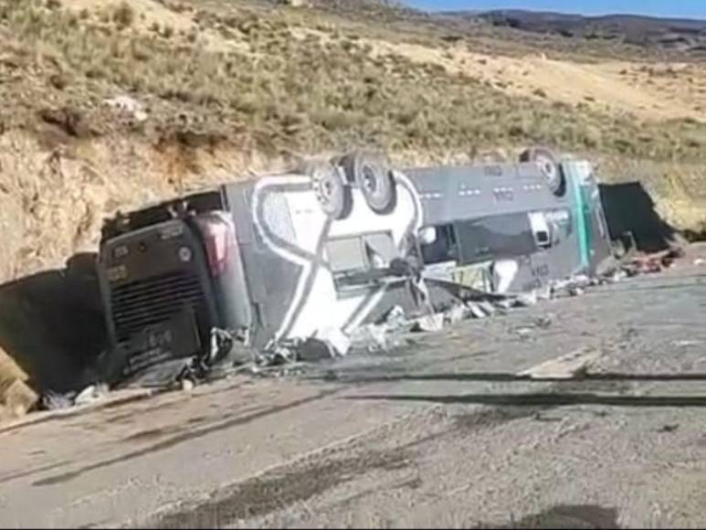 Accidente de bus en Perú: 13 personas muertas y varios heridos