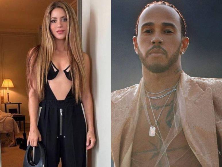 ¿Relación en secreto? Los rumores que reviven el interés de Lewis Hamilton hacia Shakira