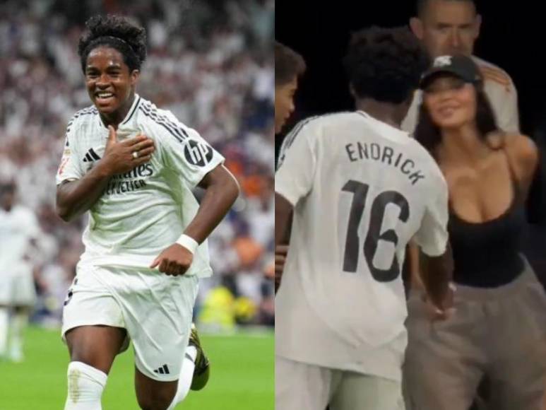 Endrick debuta con gol en Real Madrid, se queda entrenando y encuentro con Kim Kardashian