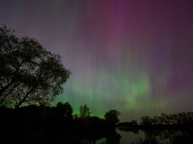 Tormenta solar deja espectaculares imágenes de auroras boreales