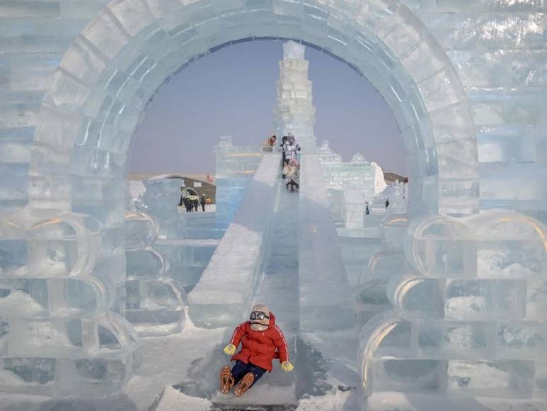 Harbin, la espectacular ciudad china que aloja el festival de nieve y hielo