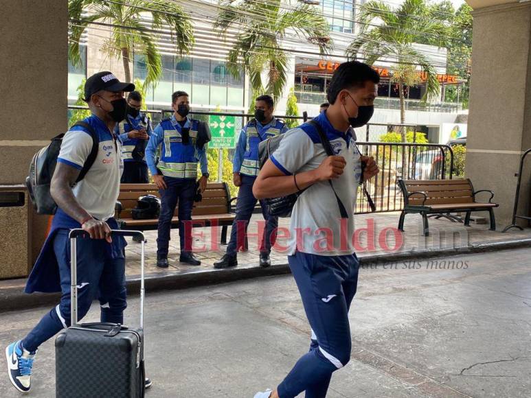 Molestos y sin tiempo para descansar: así llegó la Selección de Honduras tras estar varada en Curazao