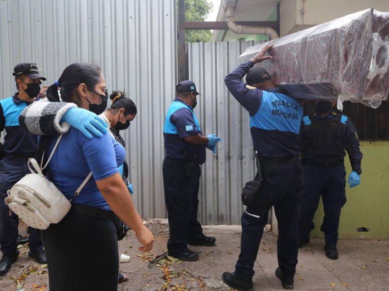 Tras dos días, entregan cuerpos de víctimas de incendio en Ciudad Lempira