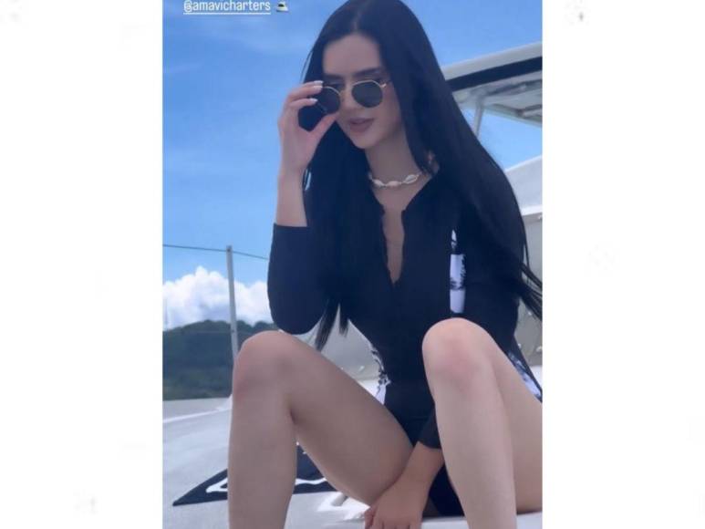 Escultural figura de Zuheylin Clemente, Miss Honduras Universo 2023, acapara miradas en Roatán