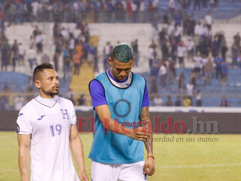 Desastre de la H, un intruso y noche para olvidar: Las imágenes del Honduras vs Curazao