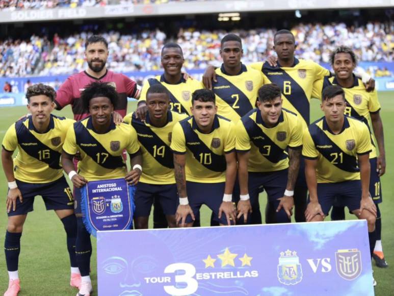 Ecuador y su temible once para vencer a Honduras: Valorada en 230 millones de euros