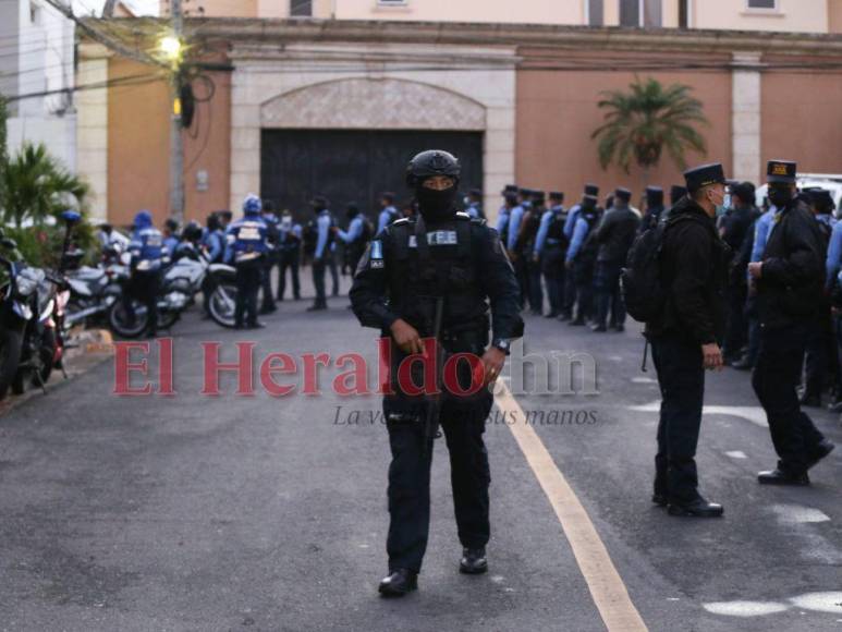 El ambiente que reinó en Palmeras de San Ignacio, el búnker del expresidente Juan Orlando Hernández (FOTOS)