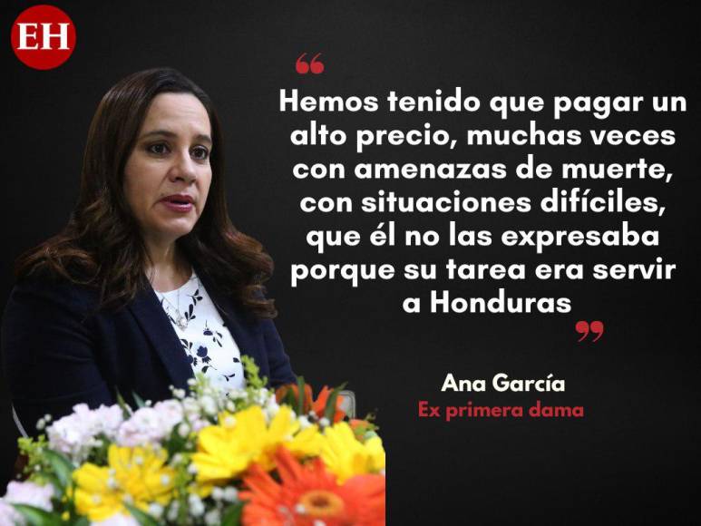 Ana García, ex primera dama: Mi esposo es un hombre honrado, no es narcotraficante