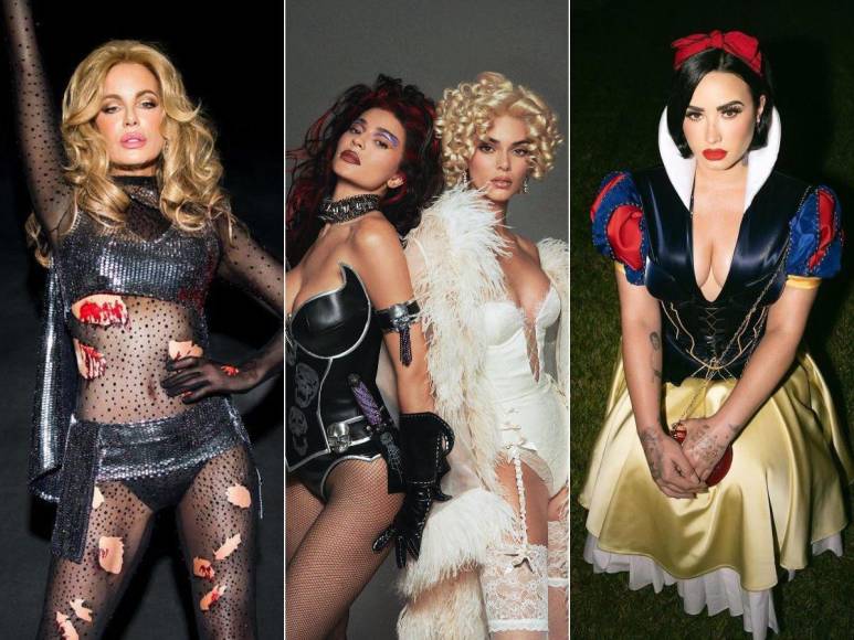 Paris Hilton como Britney Spears y Kendall Jenner como Monroe: Los mejores disfraces de celebridades en Halloween 2023