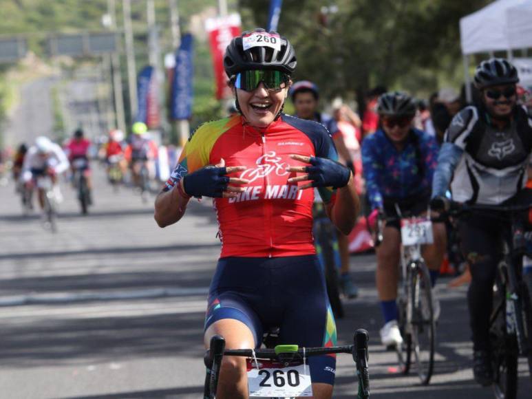 Así fue el recorrido de Gissel Andino, ganadora de la Vuelta Ciclística 2023