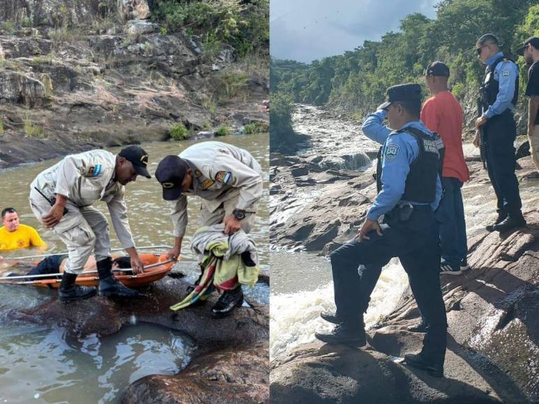 Paseo fatal y ardua búsqueda: joven murió ahogado en río Guacerique