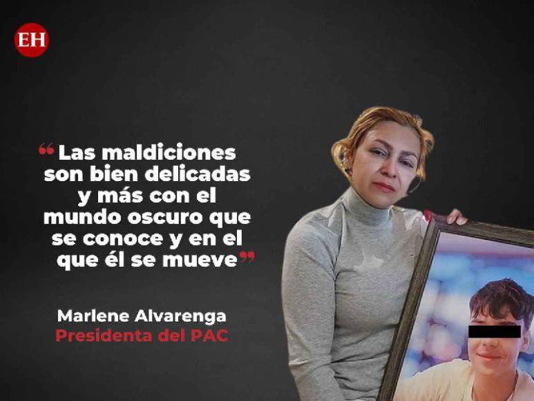 Las crudas frases de Marlene Alvarenga contra Salvador Nasralla por la muerte de su hijo