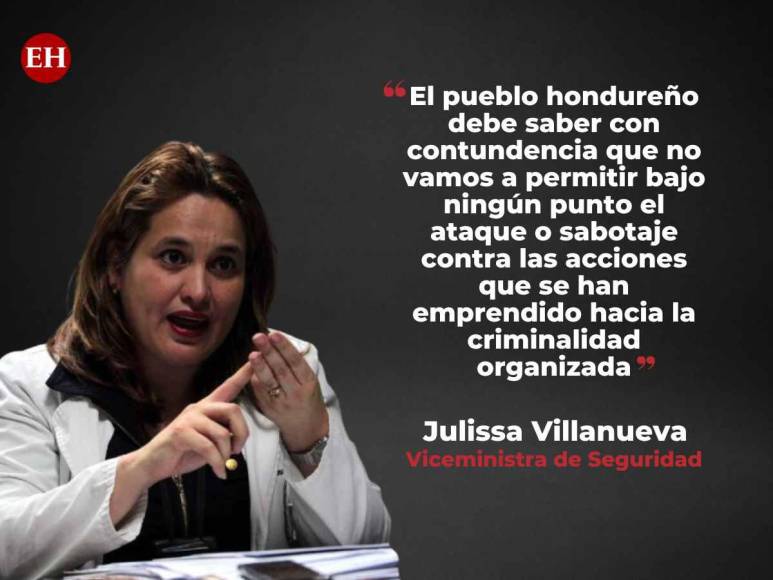 Las frases de Julissa Villanueva sobre matanza en PNFAS