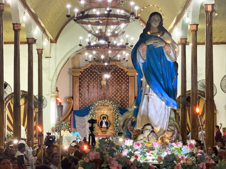 Choluteca, de fiesta en conmemoración a la Virgen Concepción de María