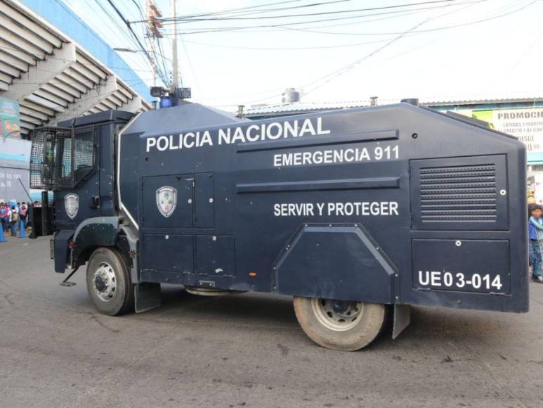 ¡Blindaje! Seguridad total para la final Olimpia vs Motagua en el Nacional