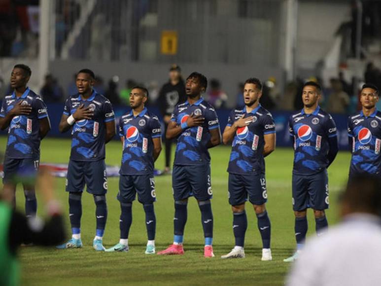 Afición Azul en la gran final Olimpia-Motagua