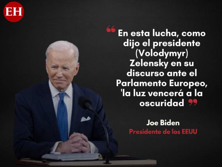 Estado de la Unión: Joe Biden arremetió contra Putin en su discurso