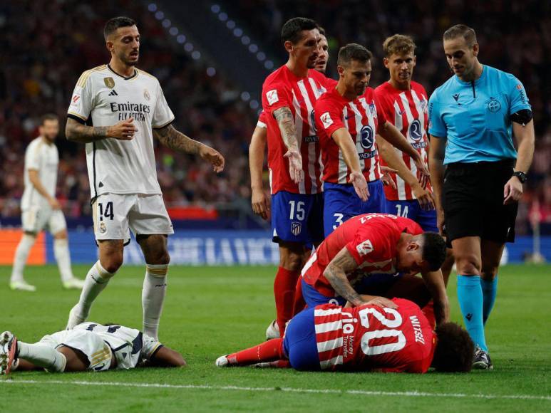 Frustración blanca, la intensidad del Cholo y polémica: las imágenes que dejó el triunfo del Atleti sobre el Real Madrid