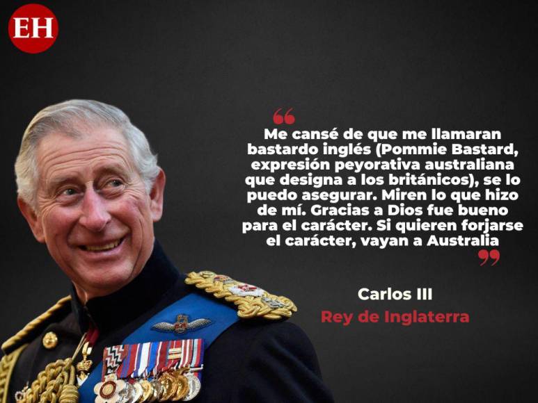 Polémicas y memorables, las frases de Carlos III cuando era príncipe