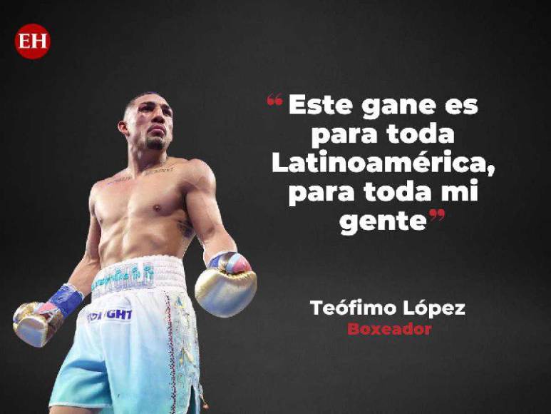 “Para mí todo es Dios”: Las frases de Teófimo López, nuevo campeón de peso superligero