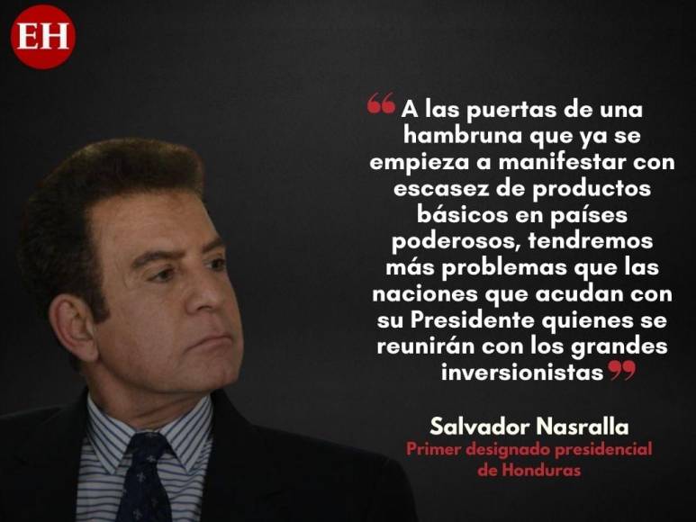 Salvador Nasralla sobre Cumbre de las Américas: El primer designado no ha sido consultado ni invitado a nada