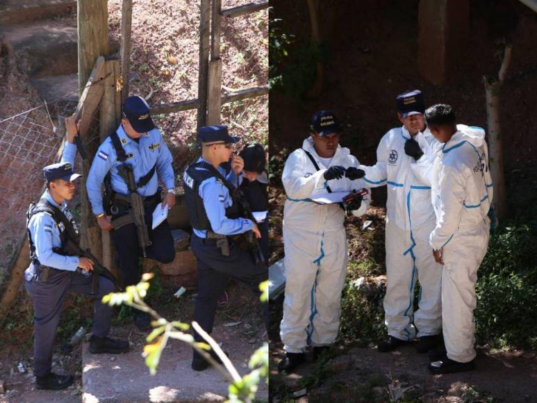 Escena del crimen: dos hombres son acribillados en la colonia Los Pinos