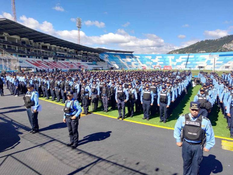 ¡Blindaje! Seguridad total para la final Olimpia vs Motagua en el Nacional