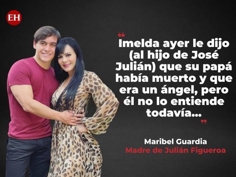 Maribel Guardia relata la dura despedida a su hijo Julián Figueroa