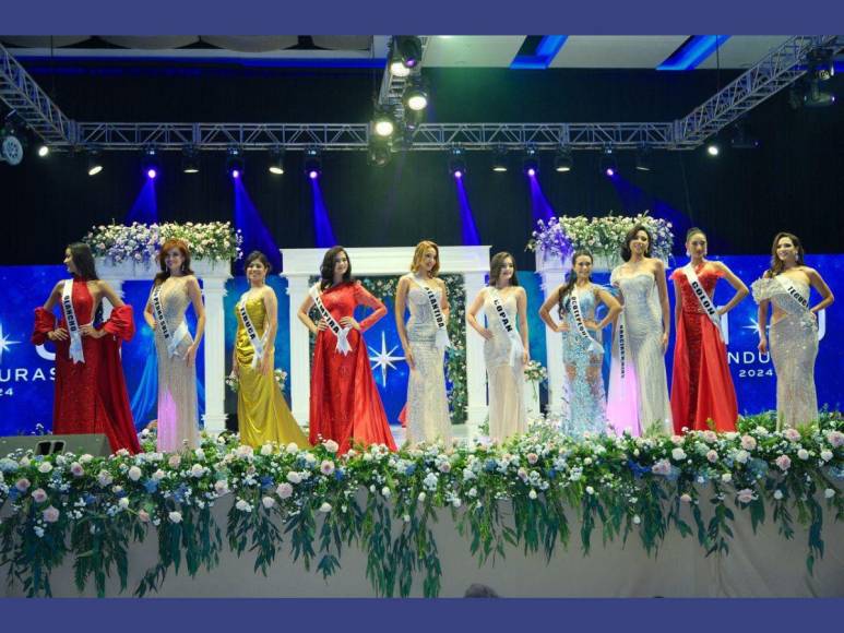 Top 10: Ellas son las 10 candidatas finalistas a Miss Honduras Universo 2024