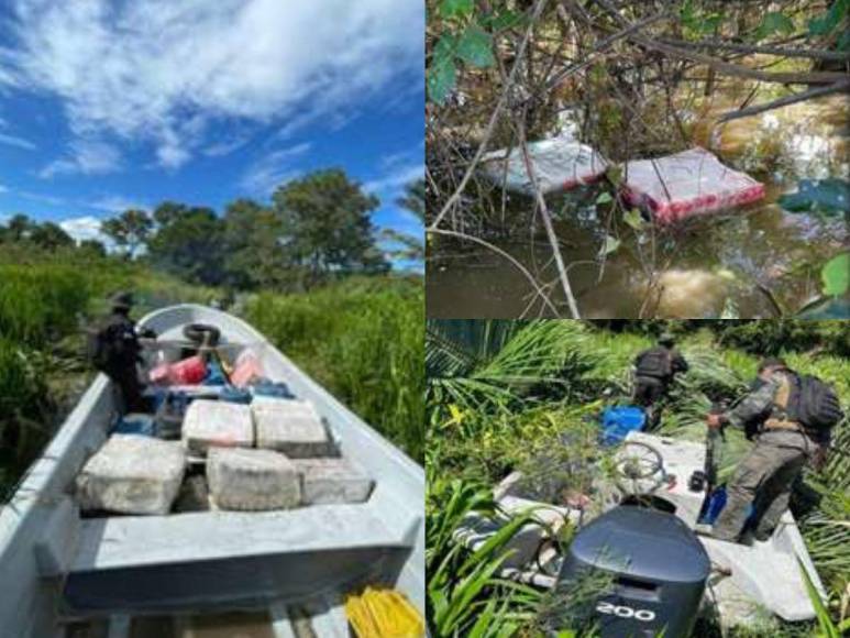 Las imágenes de las caletas y lanchas provenientes de Colombia con las que traficaba drogas el “Pescado” Bonilla