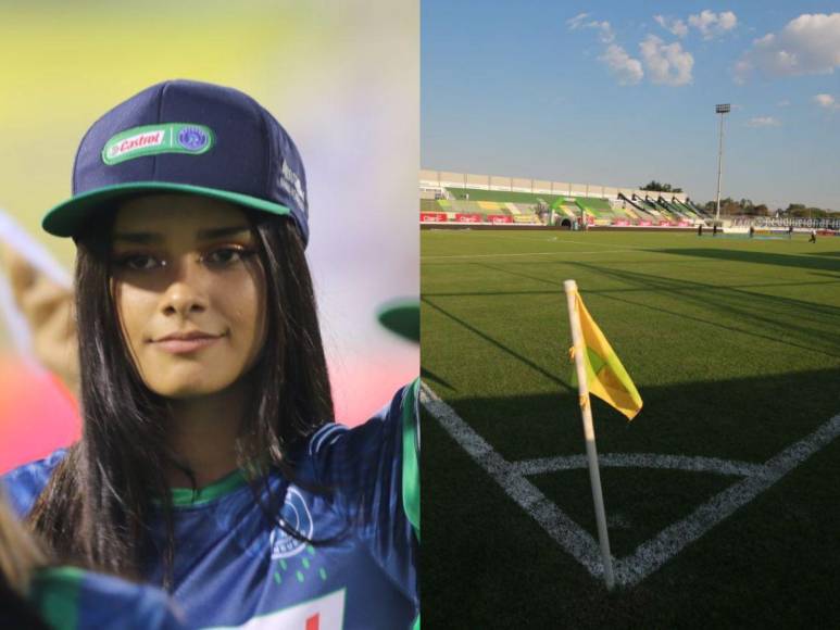 Bellezas que roban suspiros y emoción previo al clásico de Olimpia vs Motagua