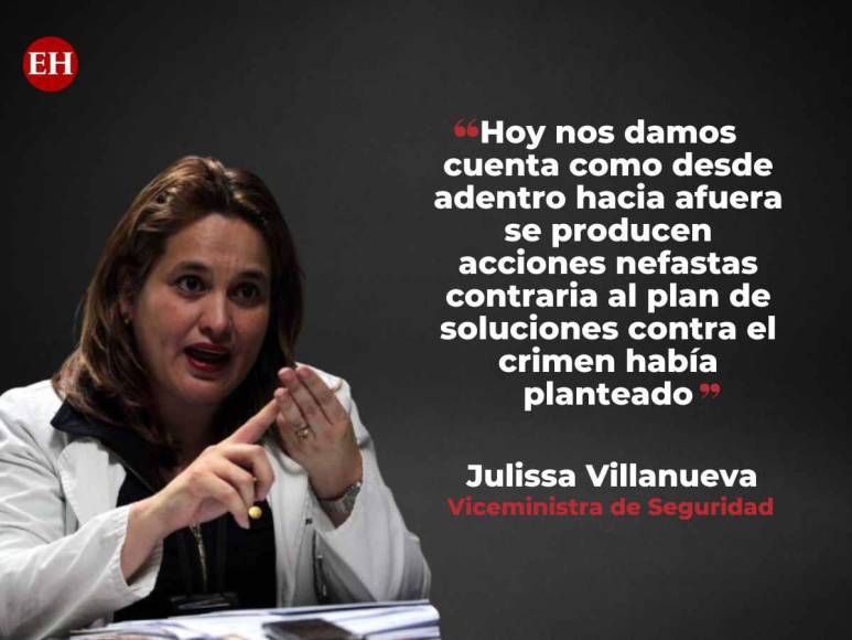 Las frases de Julissa Villanueva sobre matanza en PNFAS