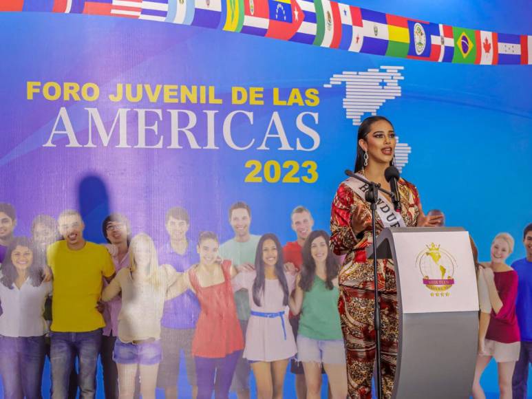 Astrid Matamoros, la encantadora joven que representó a Honduras en Miss Teen Américas 2023