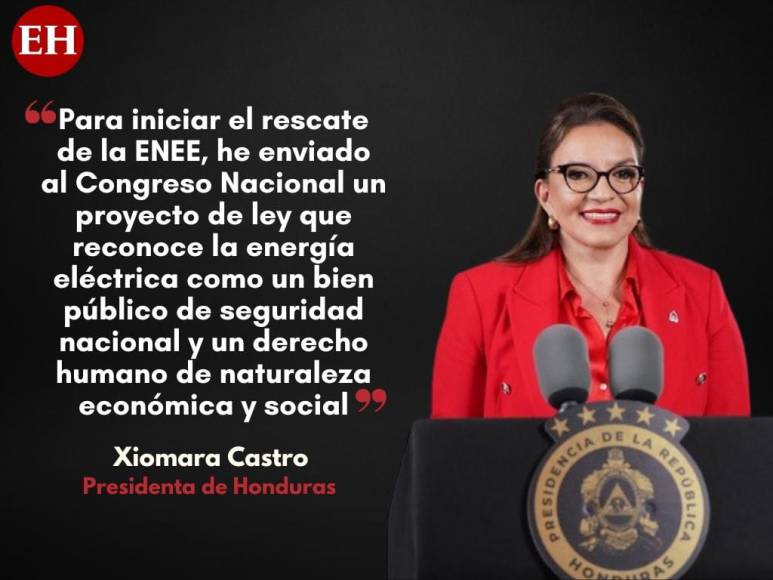 Las mejores frases del Informe de Primeros 100 Días de Gobierno de Xiomara Castro