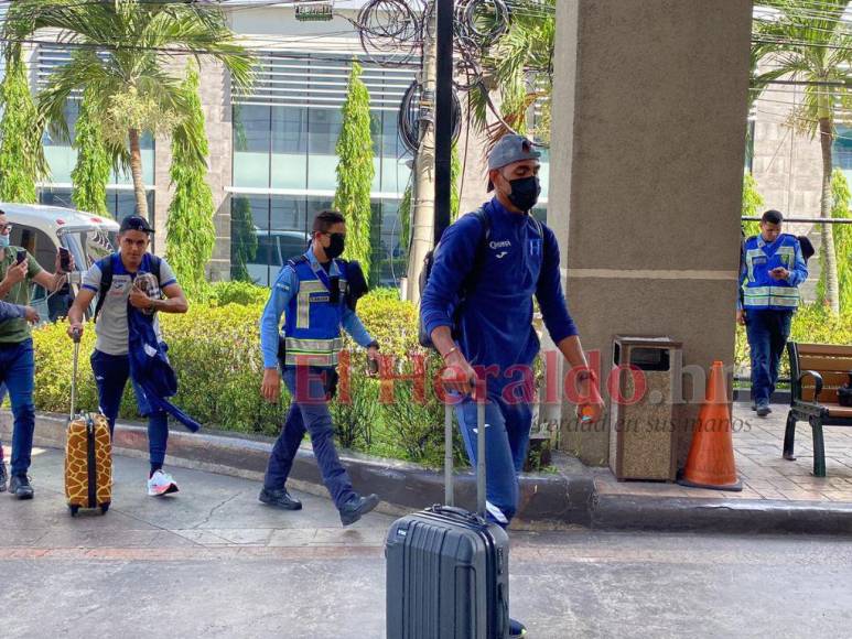 Molestos y sin tiempo para descansar: así llegó la Selección de Honduras tras estar varada en Curazao