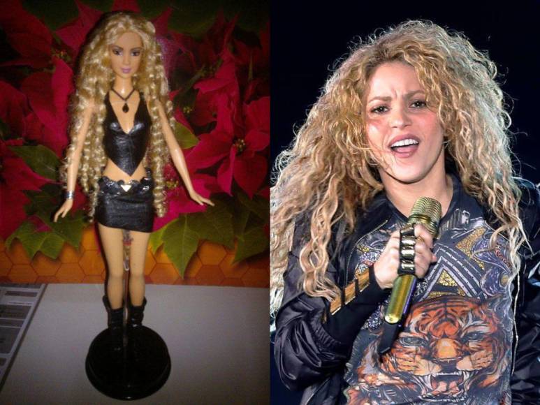 Desde Shakira hasta Marilyn Moroe: las muñecas creadas en honor a las famosas