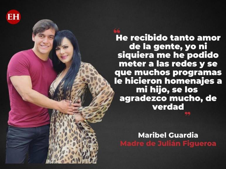 Maribel Guardia relata la dura despedida a su hijo Julián Figueroa