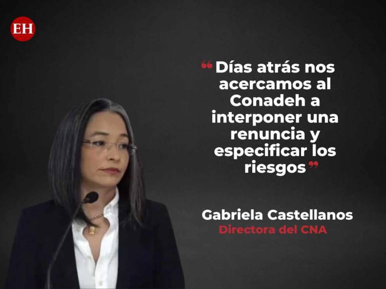 Las frases de Gabriela Castellanos sobre su salida de Honduras tras recibir amenazas