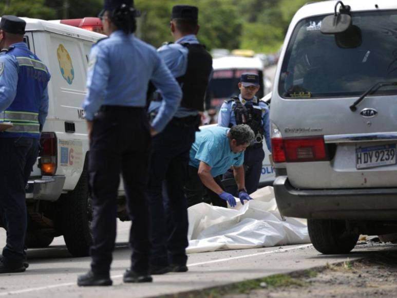 Lo que se sabe del accidente que causó la muerte al conductor de un microbús en Sabanagrande