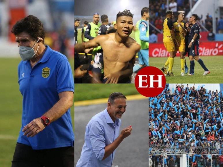 Locura azul, la decepción de Vargas y ambientazo: Las imágenes del Motagua-Real España