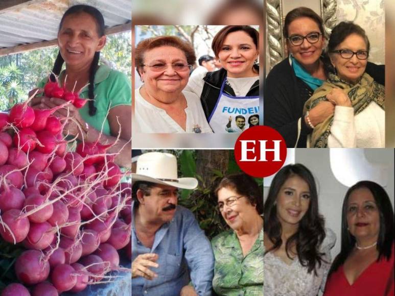 Las madres detrás de algunos reconocidos políticos hondureños (FOTOS)