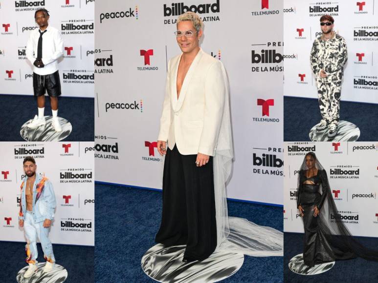 Los peor vestidos en los Premios Billboard 2023