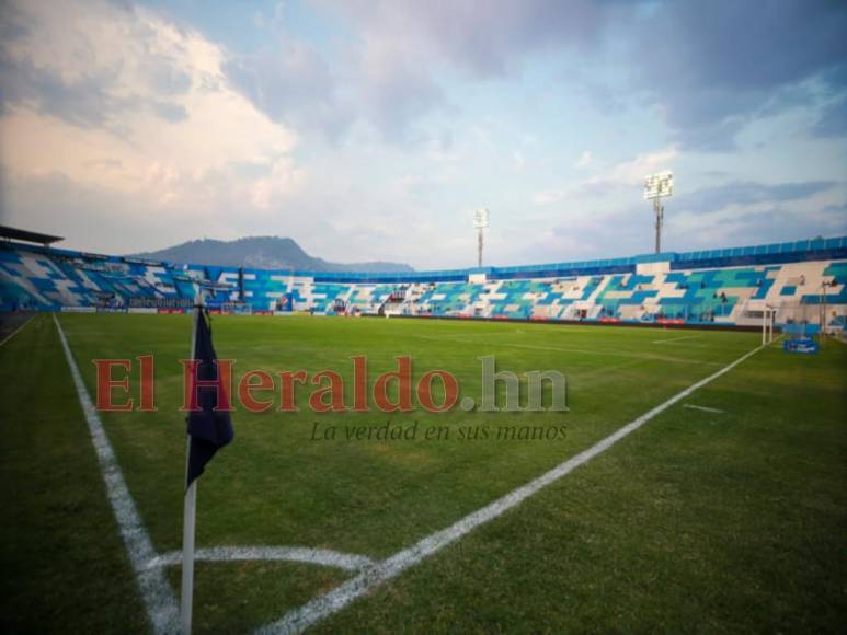 Belleza, seguridad y un estadio vacío en el clásico Motagua vs. Olimpia (FOTOS)