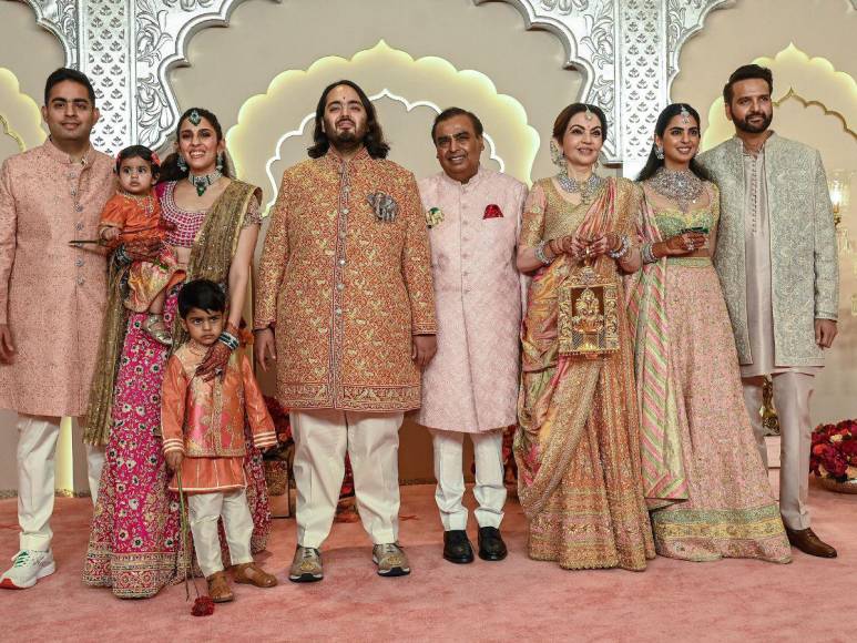 Actores, políticos y millonarios: invitados a la boda de Anant Ambani y Radhika Merchant