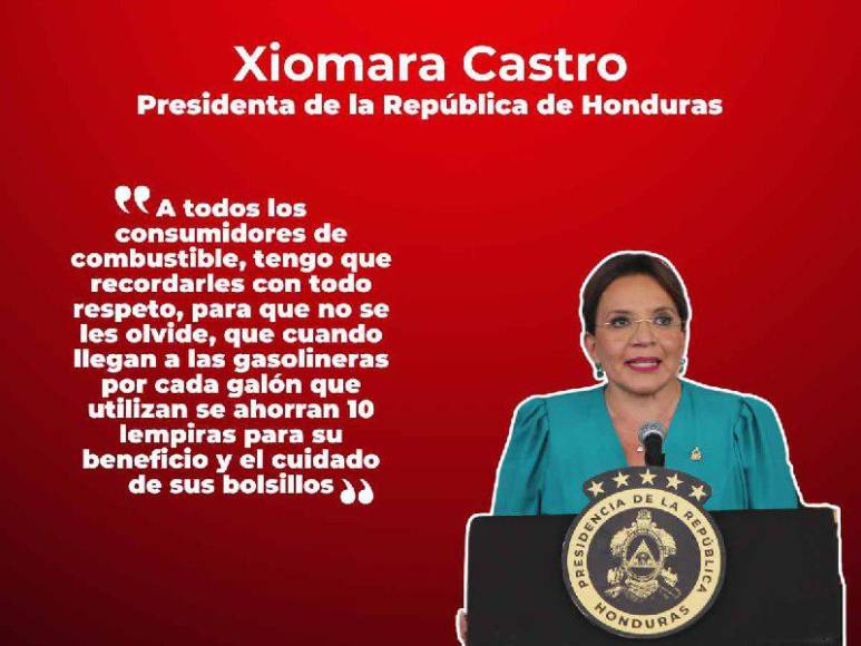 “Este mensaje pone incómodo a un pequeño grupo”: Las frases de Xiomara Castro en los desfiles