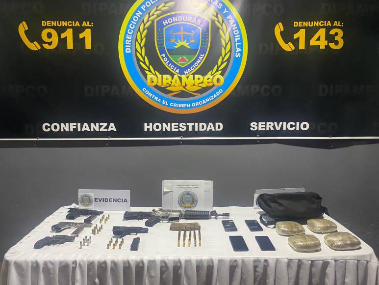 Un policía activo, drogas y armas: así fue la captura de la banda Los Antúnez