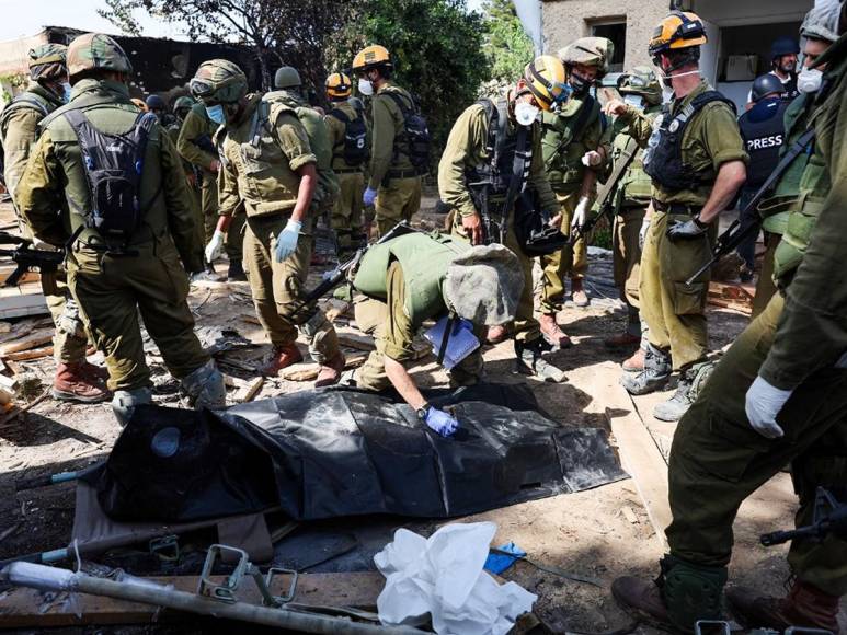 Kfar Aza, donde un tercio de su gente -entre ellos 40 bebés- fue masacrada por Hamás