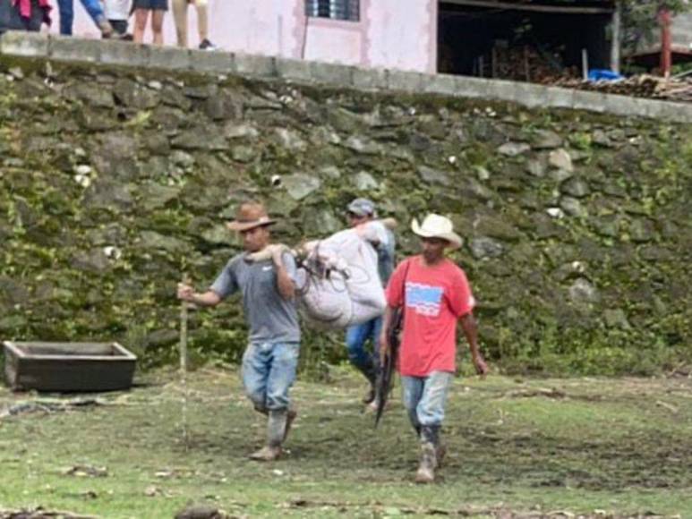 Muerte, personas soterradas y destrucción: lluvias provocan caos en Intibucá